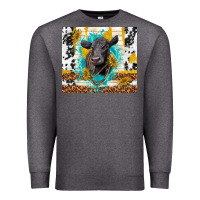 Charcoal Heather black angus Premium Sweatshirt - TumblerDesignByShophia