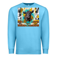 Ocean Blue black angus Premium Sweatshirt - TumblerDesignByShophia