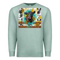Seafoam black angus Premium Sweatshirt - TumblerDesignByShophia