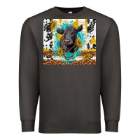 Smoke black angus Premium Sweatshirt - TumblerDesignByShophia