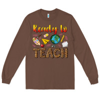 Chestnut ready to teach Long Sleeve Tee - NancyCooperArtShop