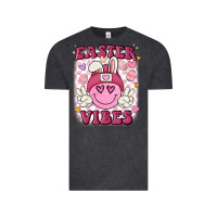 Vintage Black Easter vibes Vintage Tee - MaliasSmallBusiness