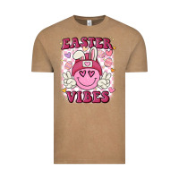 Vintage Coffee Easter vibes Vintage Tee - MaliasSmallBusiness