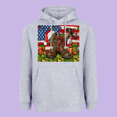 Army Veteran Boots Christmas Tumbler 4th Of July Heavyweight Hoodie Designed By Howdyjamesfarm