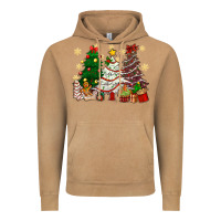 Vintage Camel Cake Christmas trees Vintage Hoodie - NancyCooperArtShop