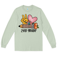 Matcha peace love 2nd grade Long Sleeve Tee - JahusDesignShop