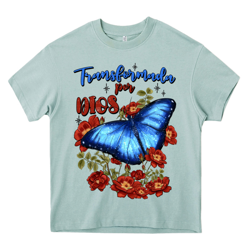 Transformada Por Dios Heavy Core Tee by JahusDesignShop | Teevron
