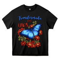 Black transformada por dios Heavy Core Tee - JahusDesignShop