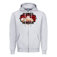 Heather Grey I put out for Santa Zipper Hoodie - Bettercallsaul