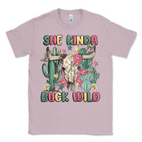 Lilac she kinda buck wild Classic Tee - MaliasSmallBusiness