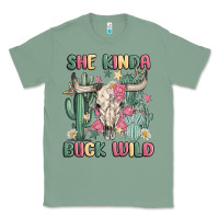 Sage she kinda buck wild Classic Tee - MaliasSmallBusiness