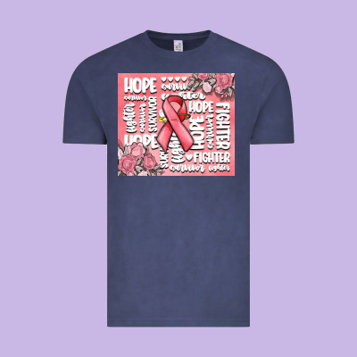 Cancer Words Vintage Tee Designed By Maliassmallbusiness