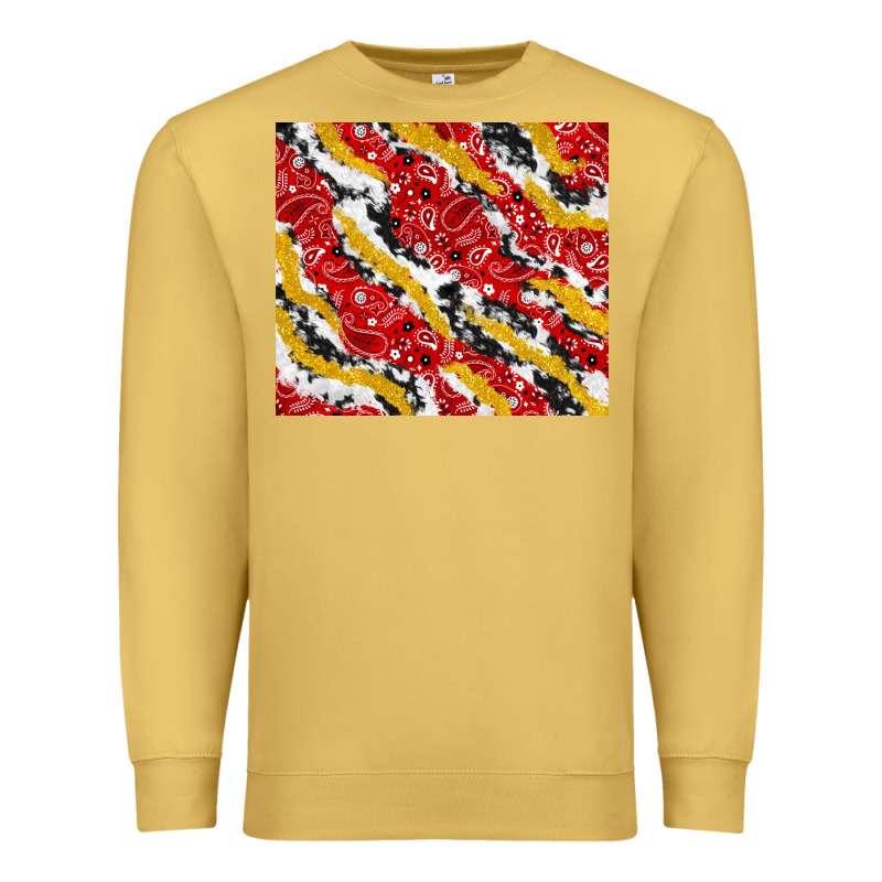 Bandana And Cowhide Pattern Premium Sweatshirt by TumblerDesignByShophia | Teevron