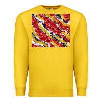 Lemon bandana and cowhide pattern Premium Sweatshirt - TumblerDesignByShophia