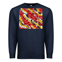 Navy bandana and cowhide pattern Premium Sweatshirt - TumblerDesignByShophia