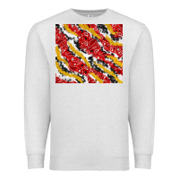 Oatmeal Heather bandana and cowhide pattern Premium Sweatshirt - TumblerDesignByShophia