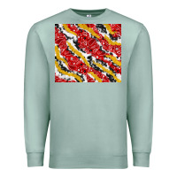 Seafoam bandana and cowhide pattern Premium Sweatshirt - TumblerDesignByShophia