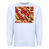 White bandana and cowhide pattern Premium Sweatshirt - TumblerDesignByShophia