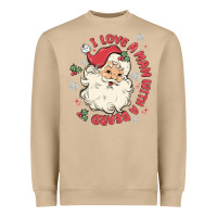Mushroom i love a man with a beard Heavyweight Sweatshirt - MaliasSmallBusiness
