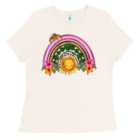 Bone summer sun rainbow Ladies Tee - HRA Design Shop
