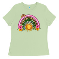 Matcha summer sun rainbow Ladies Tee - HRA Design Shop