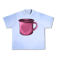Grape Ice Valentine's Day heart mug Urban Heavy Tee - AdoDesignShop