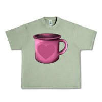 Oil Green Valentine's Day heart mug Urban Heavy Tee - AdoDesignShop