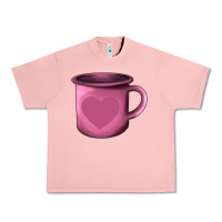 Salmon Valentine's Day heart mug Urban Heavy Tee - AdoDesignShop