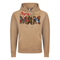 Vintage Coffee Christmas Army Mom Vintage Hoodie - NancyCooperArtShop