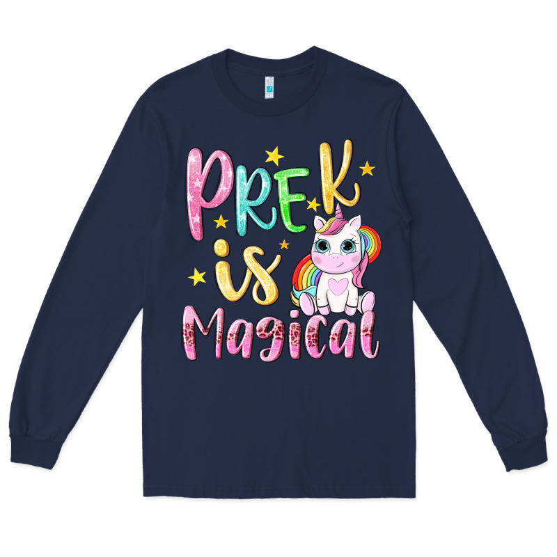 Pre K Is Magical Long Sleeve Tee by NancyCooperArtShop | Teevron