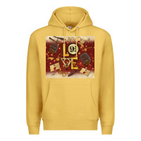 Antique Gold wizard love Premium Hoodie - TumblerDesignByShophia