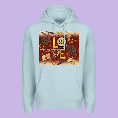Wizard Love Premium Hoodie Designed By Tumblerdesignbyshophia