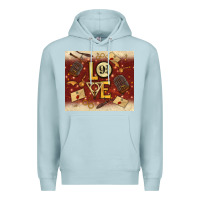 Blue Mist wizard love Premium Hoodie - TumblerDesignByShophia