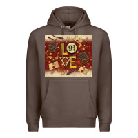 Coffee wizard love Premium Hoodie - TumblerDesignByShophia