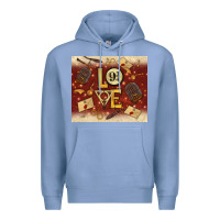 Colony Blue wizard love Premium Hoodie - TumblerDesignByShophia