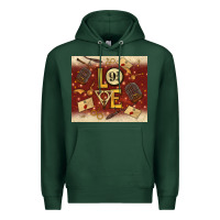 Sports Green wizard love Premium Hoodie - TumblerDesignByShophia