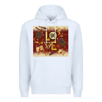 White wizard love Premium Hoodie - TumblerDesignByShophia