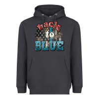 Smoke Back to blue 4th of july Heavyweight Hoodie - HowdyJamesFarm