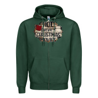 Sports Green hot cocoa and christmas movies Zipper Hoodie - Bettercallsaul