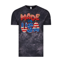 Cloud Black made in usa Vintage Tee - MaliasSmallBusiness