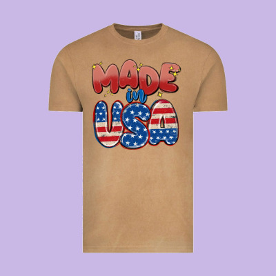 Made In Usa Vintage Tee Designed By Maliassmallbusiness
