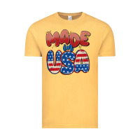 Vintage Mustard made in usa Vintage Tee - MaliasSmallBusiness