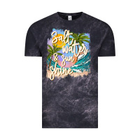 Cloud Black salt water sunshine Vintage Tee - JahusDesignShop