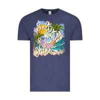 Vintage Denim salt water sunshine Vintage Tee - JahusDesignShop