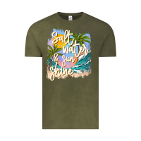 Vintage Olive salt water sunshine Vintage Tee - JahusDesignShop