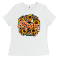 White mama western Ladies Tee - RacoonDesign