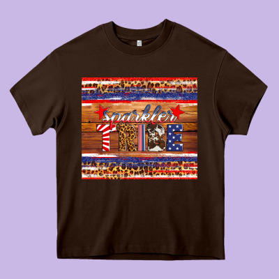 4th Of July Sparkler Tribe Heavy Core Tee Designed By Hra Design Shop