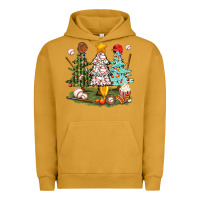 Pigment Peanut Butter baseball trees bbs Urban Hoodie - BundleAndBundleShop