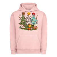 Pigment Salmon baseball trees bbs Urban Hoodie - BundleAndBundleShop