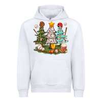 White baseball trees bbs Urban Hoodie - BundleAndBundleShop